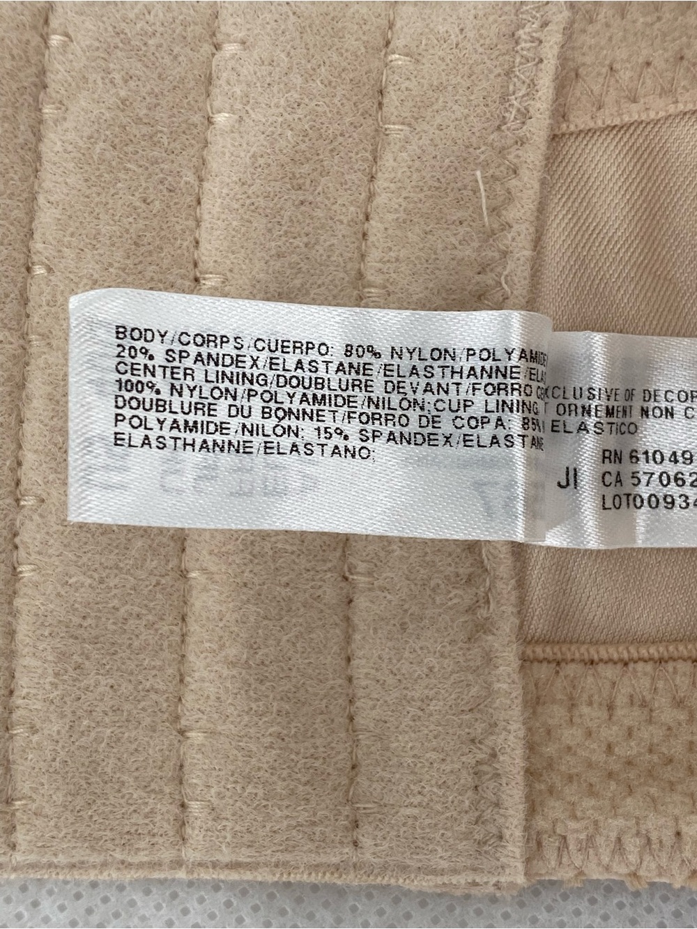 Wacoal Bra 85567 NUDE 40G NWT - Picture 15 of 16